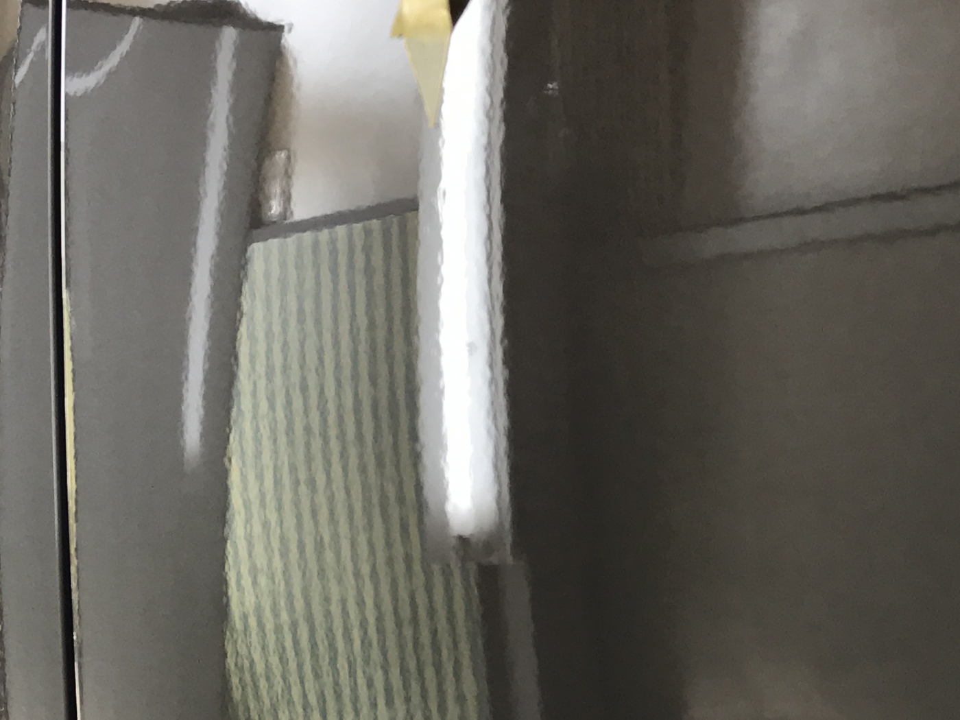 ホンダライフ　左リヤドア　ヘコミ修理